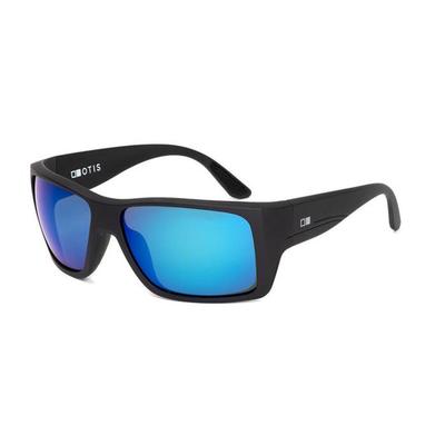 Otis Men's Coastin Matte Black/Mirror Blue Sunglasses
