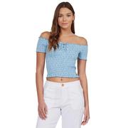 Roxy Women's Us Together Off-The-Shoulder Top