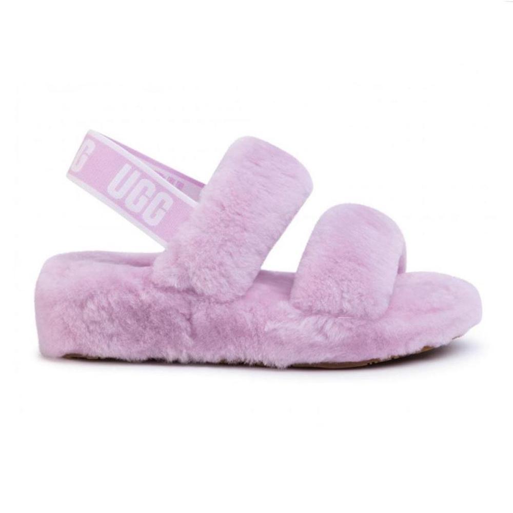 pink ugg oh yeah slippers