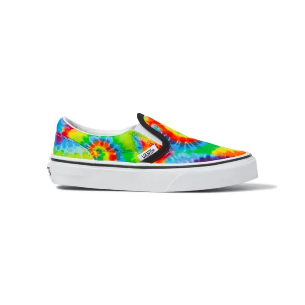 Colector colina Londres Vans Kids' Spiral Tie Dye Classic Slip-On Shoes | Outdoor Gear