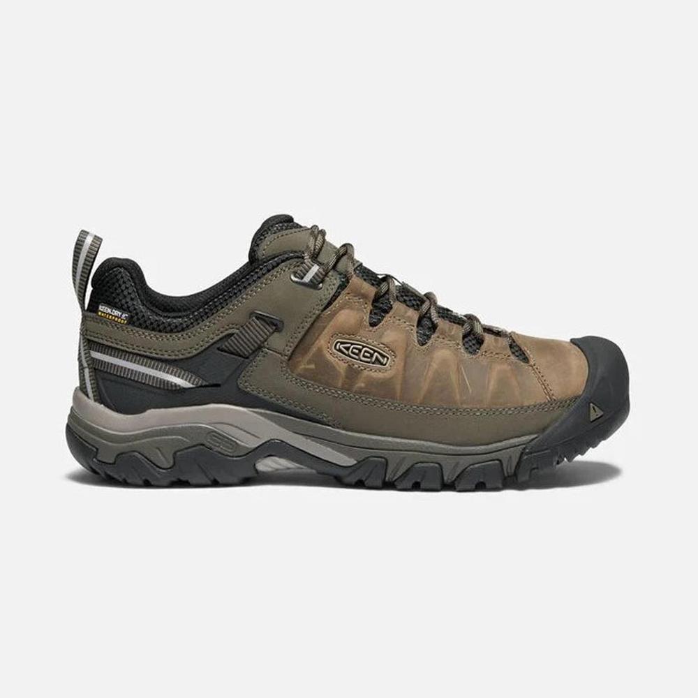 Keen Men's Targhee III Waterproof Hiking Shoes BUNGEECORD/BLACK