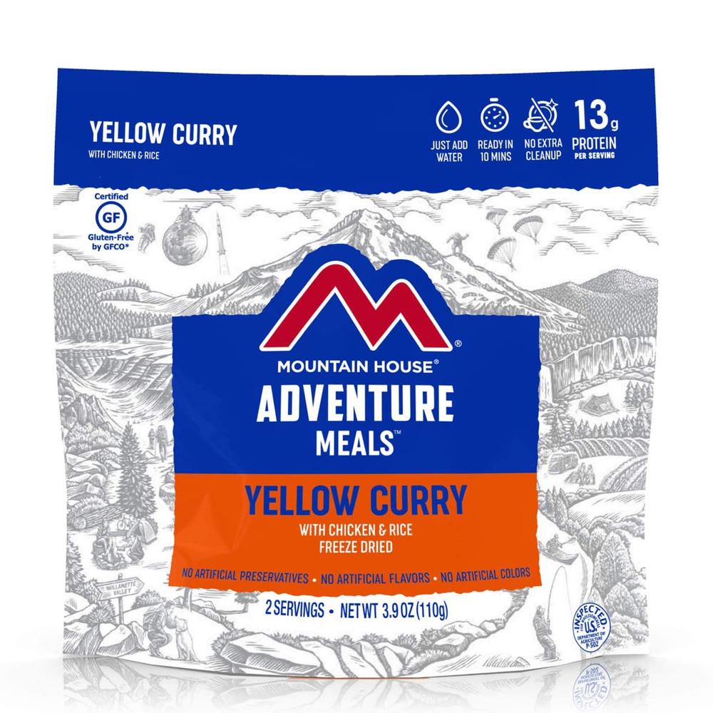 Mountain House Yellow Curry with Chicken & Rice Pouch NA