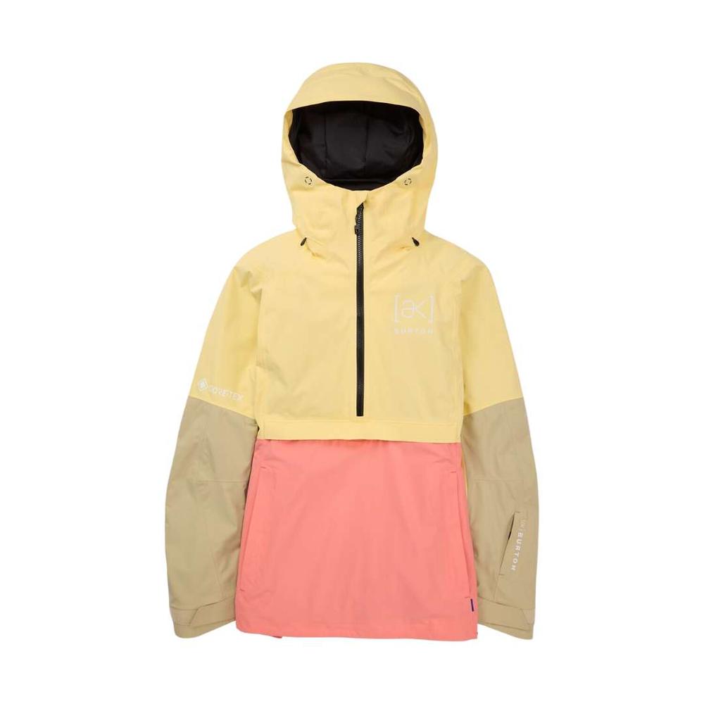 Burton Womens' [ak] Kimmy GORE-TEX 2L Anorak Jacket BUTTERMILK/REEFPINK/MUSHROOM