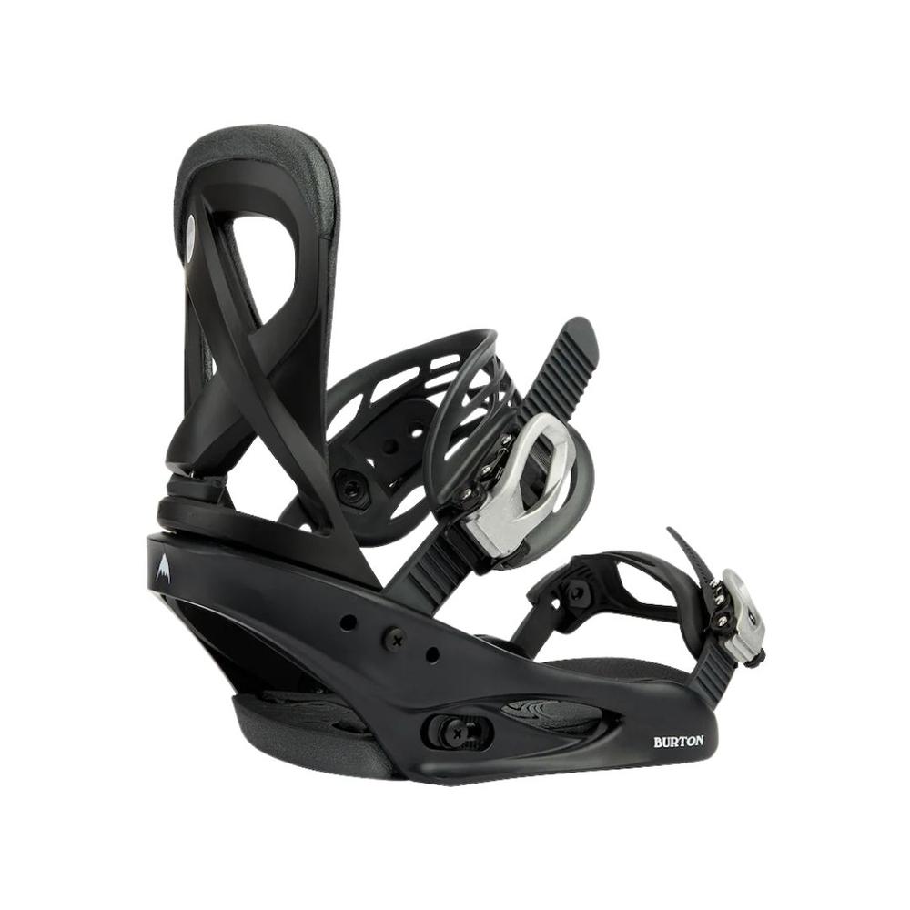 Burton Women's Scribe Re:Flex Snowboard Bindings 2025 BLACK