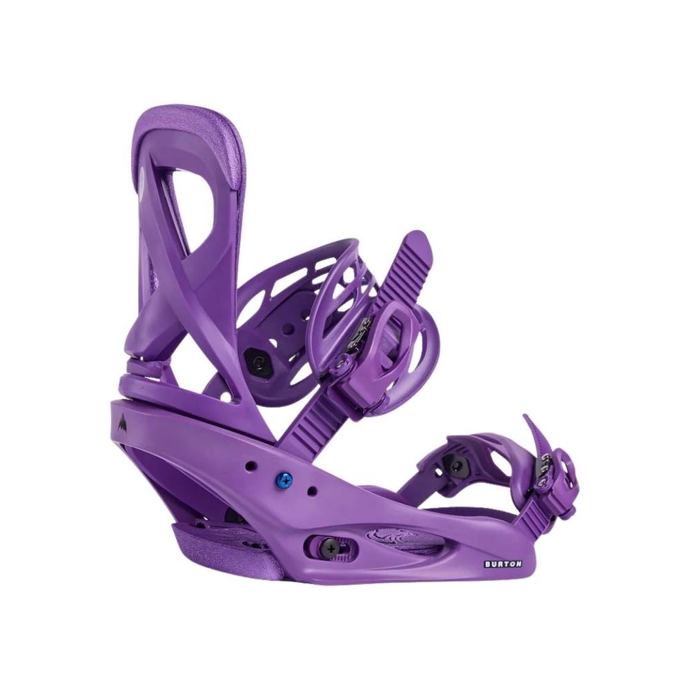 Burton Women's Scribe Re:Flex Snowboard Bindings 2025 IMPERIALPURPLE