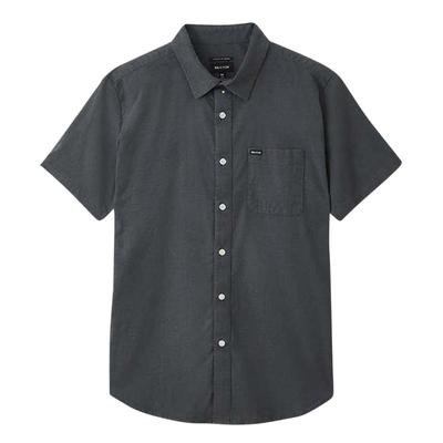 Brixton Men's Charter Oxford Short Sleeved Woven Shirt