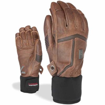 Level Men's Off Piste Leather Gloves