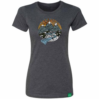 Wild Tribute Women's My Sanctuary Fitted T-Shirt