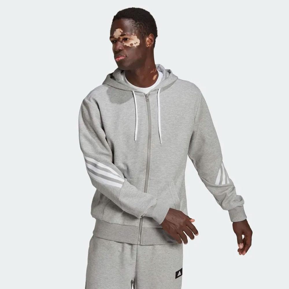 Adidas 3-Stripe Hoodie | Men's Jackets