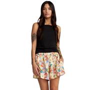 RVCA Women's Linen Sawyer Elastic Waist Shorts