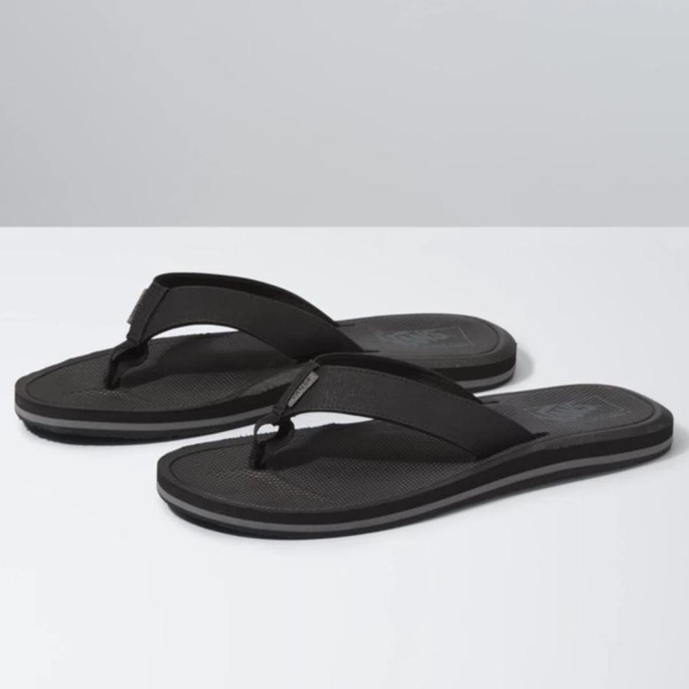 Van's Men's Nexpa Synthetic Sandals BLACK/BLACK/PEWTER