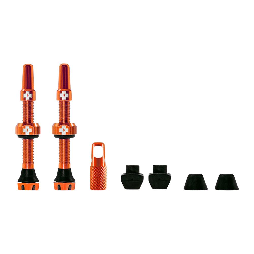 Muc Off V2 Tubeless Bike Tire Valve ORANGE