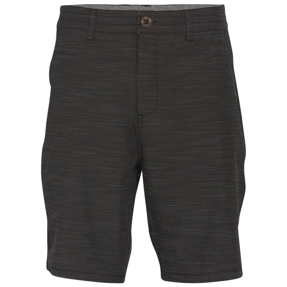 Island Haze Men's Leisure Loose Walk Shorts BLACK