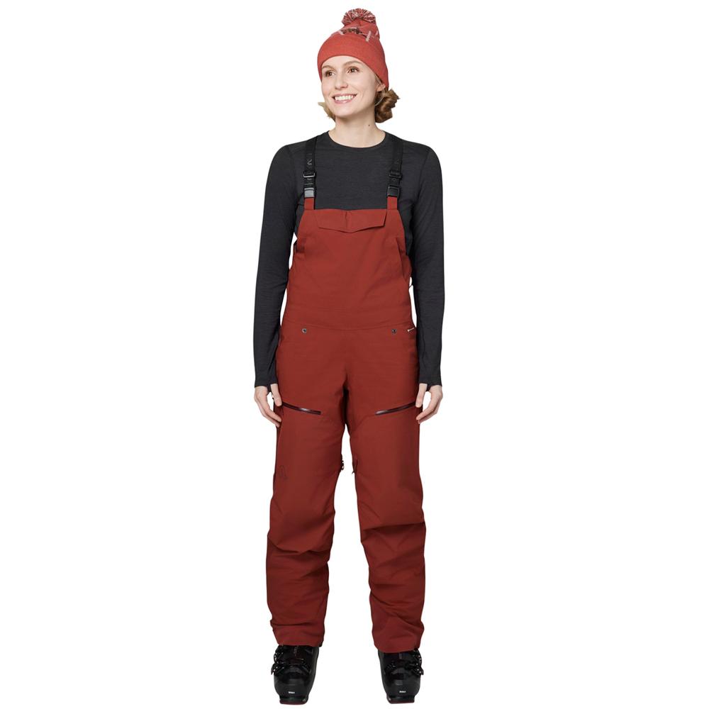 Flylow Women's Moxie Bib Ski Pants REDWOOD