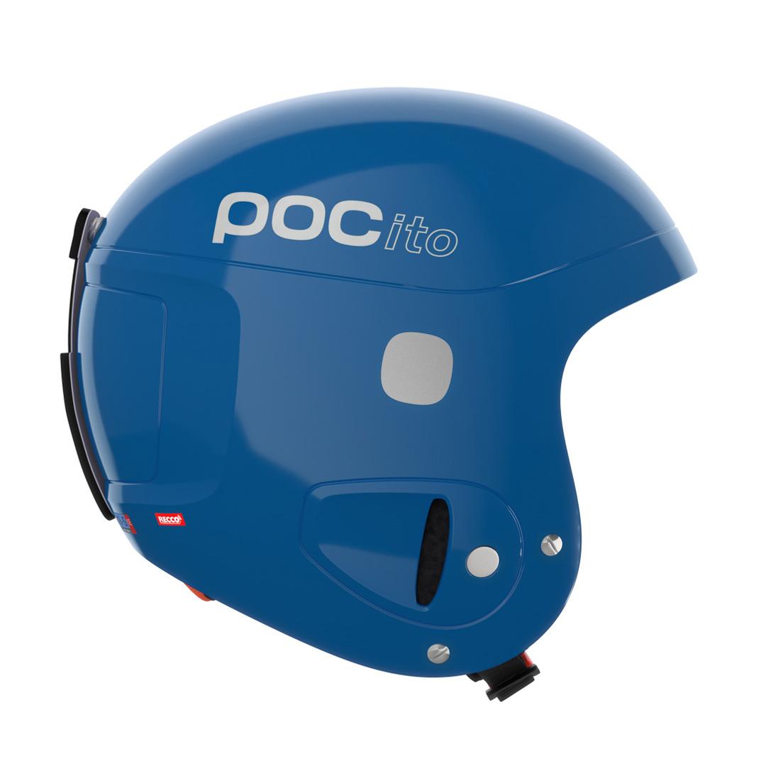 POC Casque de Ski POCito Skull Adjustable Fluorescent Blue - 10210