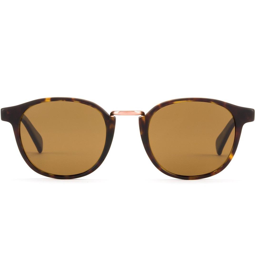 Otis A Day Late Matte Dark Tort Brown Polarized Lens Sunglasses ...