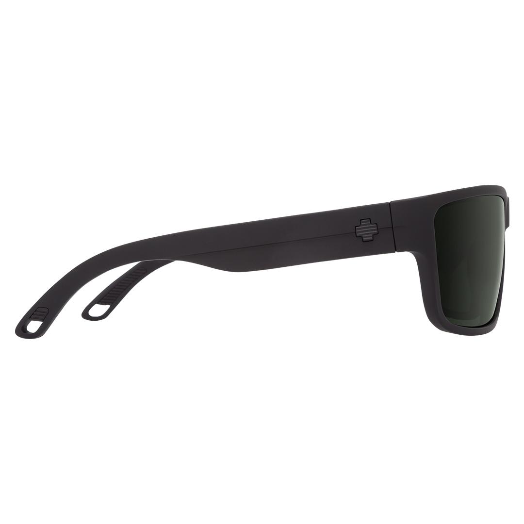 SPY Rocky Sunglasses Matte Black / Happy Grey Green