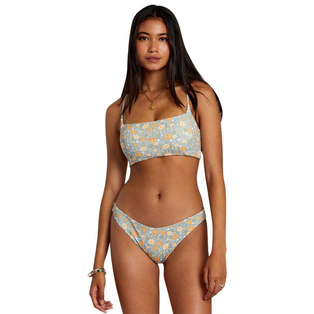 RVCA Women's Mums Rib Medium Bikini Bottoms