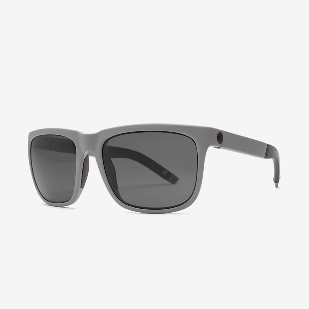 Electric Knoxville Sport Battleship/Silver Polarized Pro Sunglasses