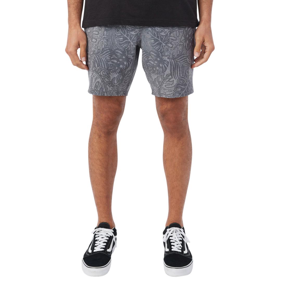 O'Neill Men's Stockton Print E- Waist Hybrid Shorts